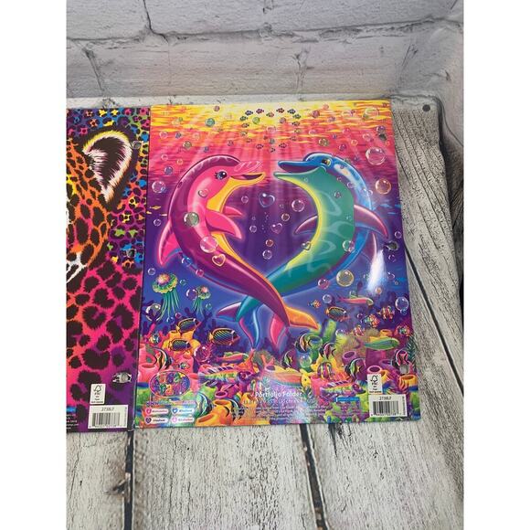 LISA FRANK COMPOSITION FOLDERS - Dancing Dolphins and Hunter - Picture 12 of 16